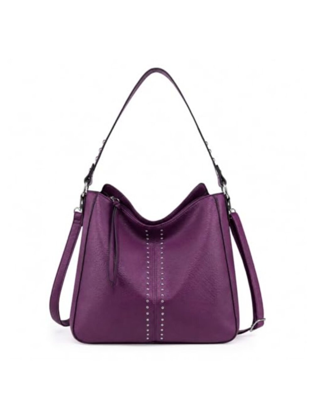 Hobo Bag Women Faux Leather Crossbody Purse Large Shoulder Handbag